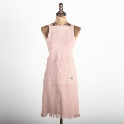 MDR Trading Inc. FP-IMT-090-A-P_Q01 Stone Washed Pink Apron 