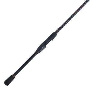 Abu Garcia 1532447 7 ft. Vendetta Medium Spinning Fishing Rod - Black - Red & Gray - All
