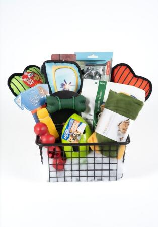 Ohio Basket Chic Pet Basket - Pampered Pooch Dog Gift Basket