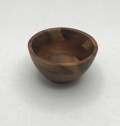 ZavisGreen ZG-660704 4 in. Dia. Acacia Round Bowl Set of� 36 