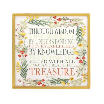Dicksons FGQS1001 Framed Wall Through Wisdom A House 10H 