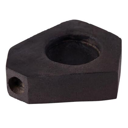 47th & Main DMR345 3.5 x 4 x 1 in. Black Slab Candleholder 