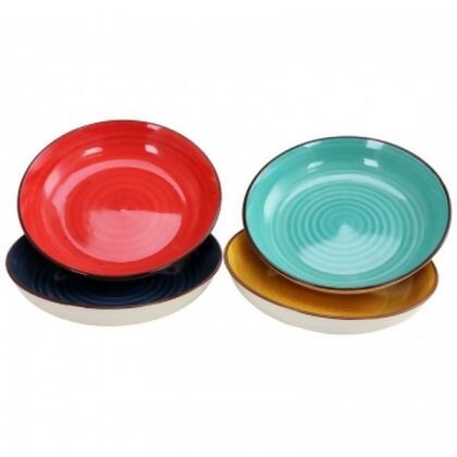 Gibson Home 118382.04 Color Speckle Bowl - Set of 4 