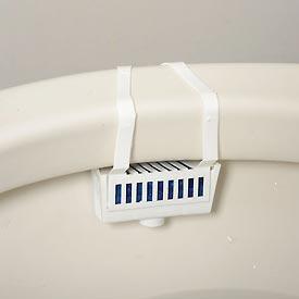 Big D Industries 601GG Global Industrial Non-Para Toilet Bowl Rim Hanger, Cherry - 12 Hangers & Case 