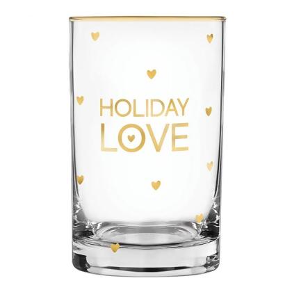 Santa Barbara Design Studio N6000 10 oz Rocks Glass - Holiday Love 