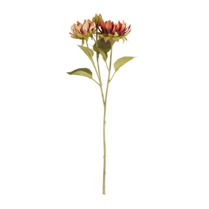 Saro Lifestyle FL298.OR 18 in. Sunflower Stem Floral Accent, Orange - Set of 12 