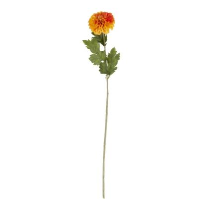 Saro Lifestyle FL840.OR 30 in. Dahlia Stem Floral Accent, Orange - Set of 12 