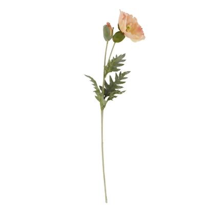 Saro Lifestyle FL917.PE 30 in. Poppy Stem Floral Accent, Peach - Set of 12 