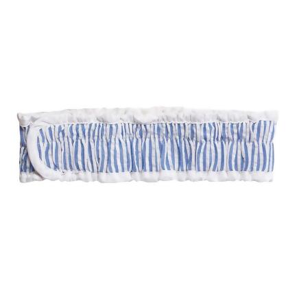 Bella Apparel HB-SB Seersucker Spa Headband, Blue 