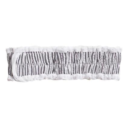 Bella Apparel HB-SBLK Seersucker Spa Headband, Black 