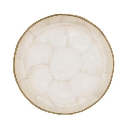 Saro Lifestyle 242.GL8R Handcrafted Capiz Shell Bowl - Gold - Set of 4 
