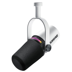 Shure Orporated Mv7-w Dual-Output Cardioid Dynamic Microphone - White - All