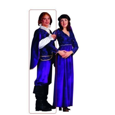 RG Costumes 80227-V Renaissance King Costume - Purple - Size Adult Standard 