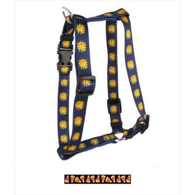Yellow Dog Design H-CC101SM Candy Corn Roman H Harness - Small/Medium 