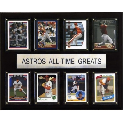 C & I Collectables 1215ATGAST MLB Houston Astros All-Time Greats Plaque 