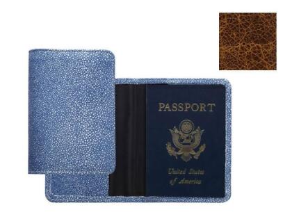 Raika VI 115 COGNAC Passport Cover - Cognac 
