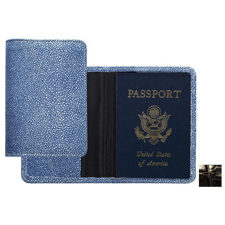 Raika NI 115 BLK Passport Cover - Black
