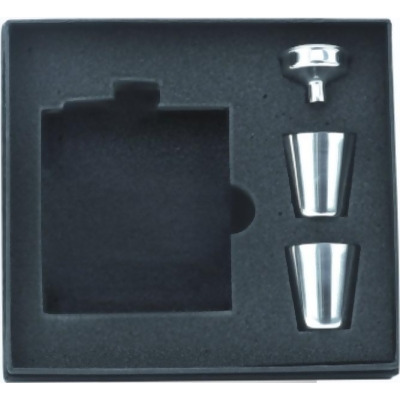 FJX Wholesale HFL-FLSE06 6oz Flask Set in Gift Box 
