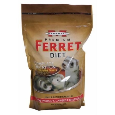 Marshall Pet Prod-food - Premium Ferret Diet 4 Pounds - FD-177 