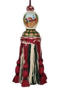 123 Creations C453 Hunt hand painted tassel 