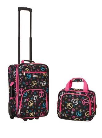 ROCKLAND F102-PEACE 2 PC PEACE LUGGAGE SET