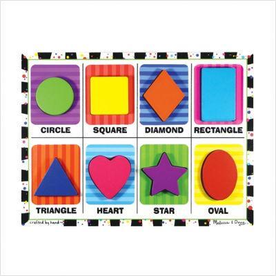 Melissa & Doug 3730 Shapes Chunky Puzzle 