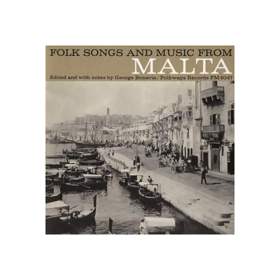 Smithsonian Folkways FW-04047-CCD Folk Songs and Music from Malta 