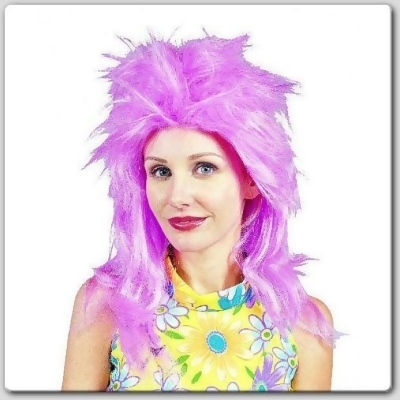 RG Costumes 60048 Punk Wig - Pink - Size Adult 