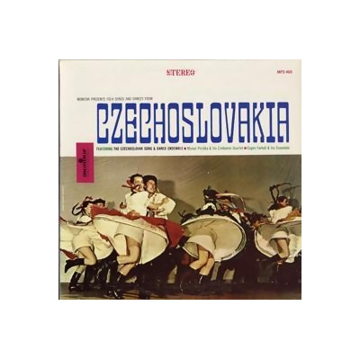 Smithsonian Folkways MON-00465-CCD Folk Songs and Dances from Czechoslovakia 
