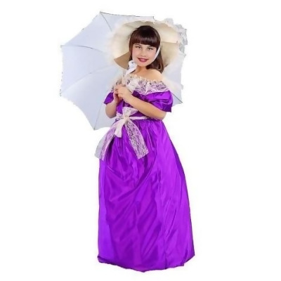 RG Costumes 91119-V-S Southern Bell Child Costume - Purple - Size S 