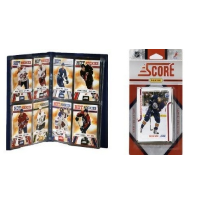 C & I Collectables 2011OILERSTS NHL Edmonton Oilers Licensed 2011 Score Team Set and Storage Album 