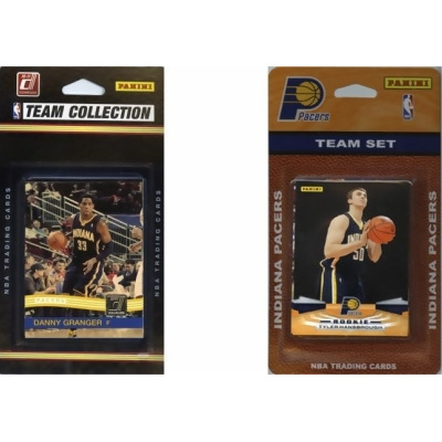 C & I Collectables PACERS2TS NBA Indiana Pacers 2 Different Licensed Trading Card Team Sets 