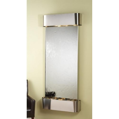 Adagio IFR2040 Inspiration Falls - Silver Mirror Wall Fountain 