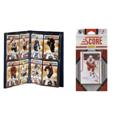 C & I Collectables 2011RWINGSTS NHL Detroit Red Wings Licensed 2011 Score Team Set and Storage Album 