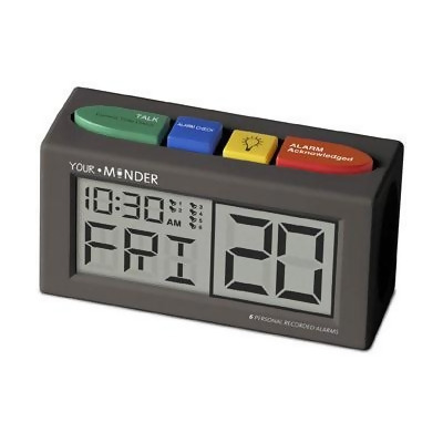 MedCenter 73267 Your Minder Personal Recording Alarm Clock 