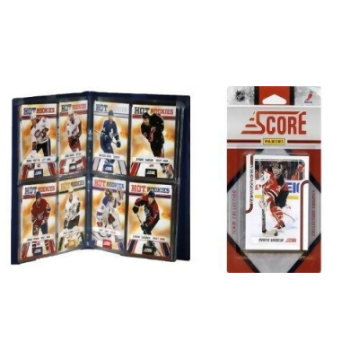 C & I Collectables 2011DEVILSTS NHL New Jersey Devils Licensed 2011 Score Team Set and Storage Album 