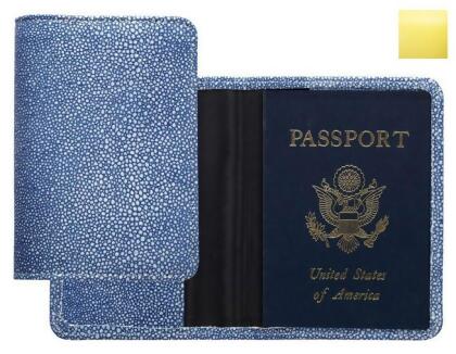 Raika RO 115 Yellow Passport Cover - Yellow 