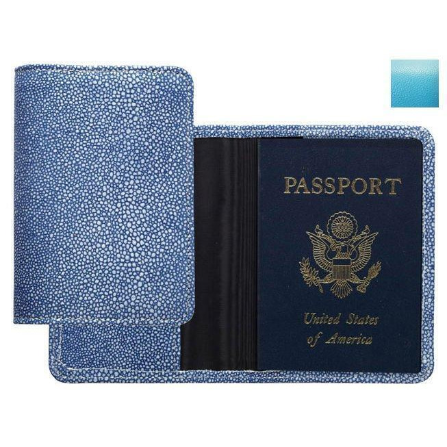 Raika RO 115 TURQUOISE Passport Cover - Turquoise