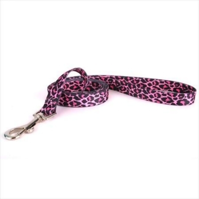 Yellow Dog Design LPNK104LD 3/8 in. x 60 in. Leopard Pink Lead 