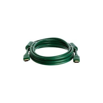 Cmple 784-N 28AWG HDMI Cable with Ferrite Cores - Green -10FT 