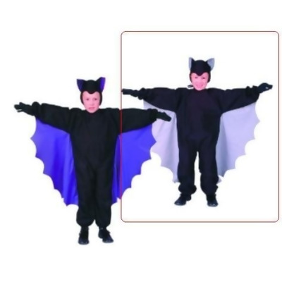 RG Costumes 90079-M Cute-T-Bat Costume - Grey Wings - Size Child Medium 8-10 