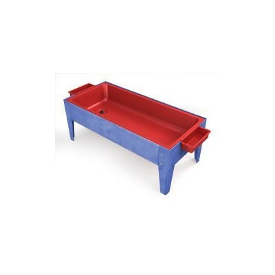 Manta Ray S6018 Red Liner Sand And Water Activity Center with Lid No Casters. 