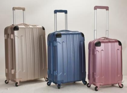 Rockland F190-Blue 3 Pc Abs Upright Set