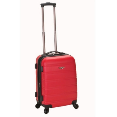 ROCKLAND F145-RED MELBOURNE 20 Inch EXPANDABLE ABS CARRY ON 