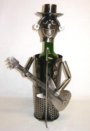 Three Star ZB500 Wine Bottle Holder - Guitarist 