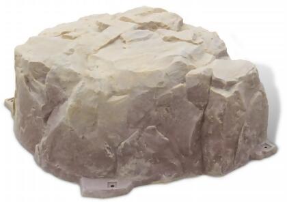 DekoRRa Products 111-SS Artificial Rock Enclosure - Sandstone 