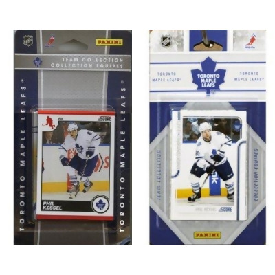 C & I Collectables LEAFS2TS NHL Toronto Maple Leafs Licensed Score 2 Team Sets 