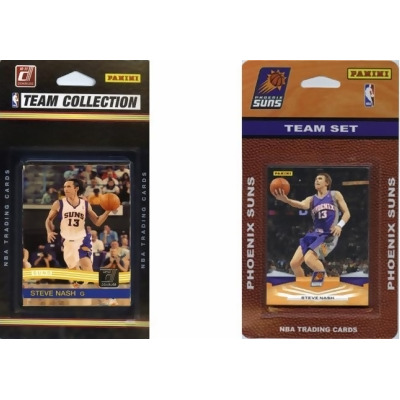 C & I Collectables SUNS2TS NBA Phoenix Suns 2 Different Licensed Trading Card Team Sets 