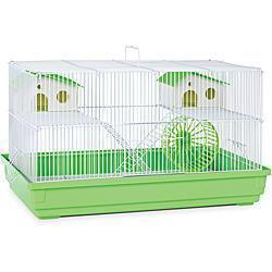 Prevue Pet Products SP2060G Prevue Hendryx Deluxe Hamster & Gerbil Cage- Lime Green