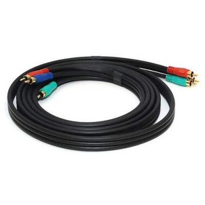 CMPLE 318-N Component Video Cable 3-RCA Gold HDTV RGB YPbPr- 6 FT 